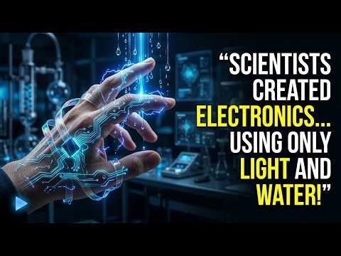 Scientists Created Electronics Using Only Light and Water