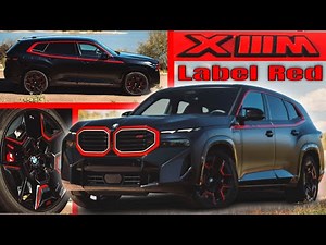 2023 BMW XM Label Red Debuts As The Most Powerful Model Ever With 738 Horsepower