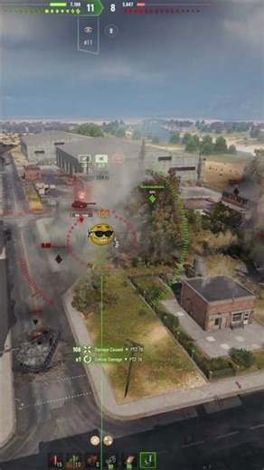 Heavy Duel RUINED by Arty player #wot #worldoftanks #wargaming