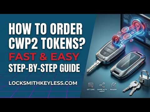 CWP2 Tutorial: Step-by-Step Token Ordering & Activation
