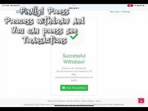 How to withdraw your robux from Blox.land