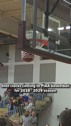Shot clocks coming to PIAA basketball for start of 2028-2029 season