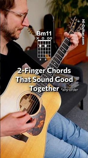 2‑Finger Chords In G That Sound Good Together