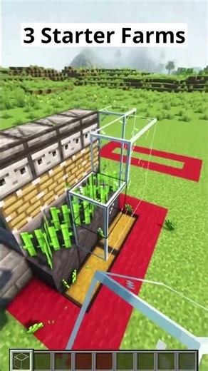 3 Must-Have Starter Farms for Minecraft Survival 🚜