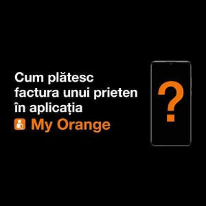 6.2K views · 54 reactions | Cât de ușor poți să plătești factura unui prieten chiar din aplicația #MyOrange ? Vezi în video-ul de mai jos . Dacă nu ai încă #MyOrange, poți descărca aplicația de aici: oran.ge/myOrangeApp. | Orange | Facebook