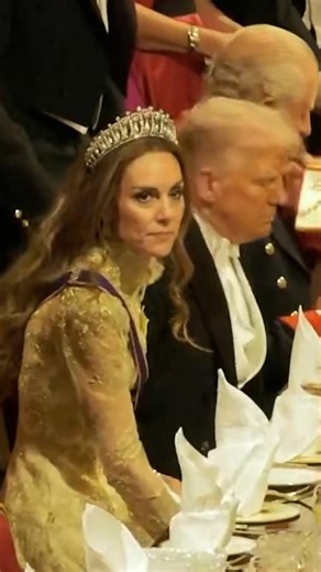 “Melania and I are delighted to visit again with Prince William and to see Her Royal Highness Princess Catherine, so radiant and so healthy, so beautiful. It's really a great honour, thank you.” | The Mirror