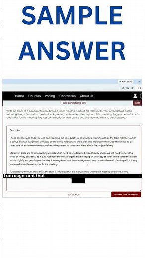 CELPIP Writing Task 1: High-Scoring Email Sample for Level 10–12