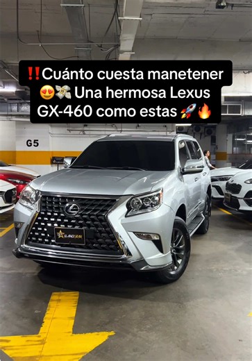 Costo anual de mantener una Lexus GX-460 2015