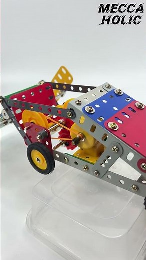 Korean MECCANO Level 2 Racing Car (operation video)