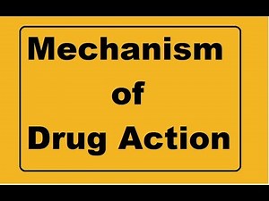 Mechanism of drug action !!! Basic pharmacology