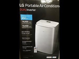 2022 LG1419IVSM 14000 BTU Portable Air Conditioner Home Review