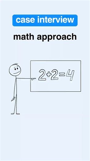 Case Interview Math Is Easy #caseinterview #consulting #interviewtips