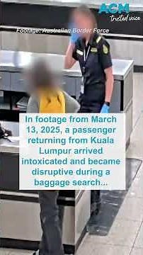 Passengers behaving badly in international airports