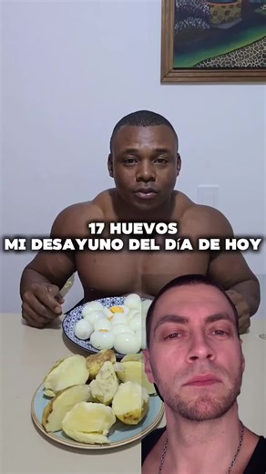 Comer 17 huevos para el desayuno 🥣 para bajar de grasa para siempre y de la manera inteligente 🧠 haz el reto de 90 días en BUFF Academy app ☝️🫡