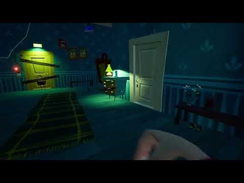 Hello Neighbor |Getting the yellow key and were it goes (Act 3)
