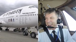 Lord of Flight! Iron Maiden singer offers tour of Ed Force One