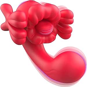 Sex Toys Sucking Vibrator for Women - 3 in 1 Tongue Thrusting Vibrators Sex Toys with 10 Licking Clitoral & 10 Vibration Mode,Adult Toys Vibrators Nipple Clitoral Stimulator Licker for Female Couples