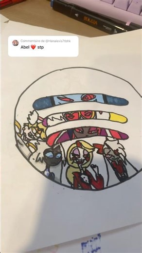 Je dessine des personage/element d’animé dans un logo connue (partie 7)