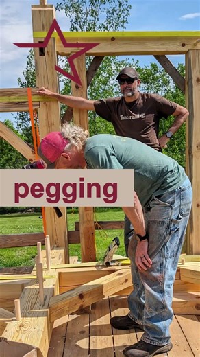 chain mortiser in action | learn timber framing