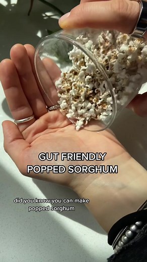 GUT FRIENDLY POPPED SORGHUM