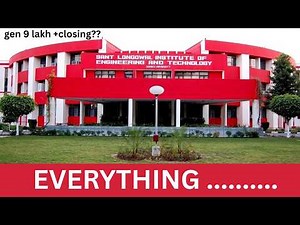 🎓 Complete Review of SLIET Longowal | Campus 🏫 Hostel 🏠 Placement 💼 Reality Check 🔍