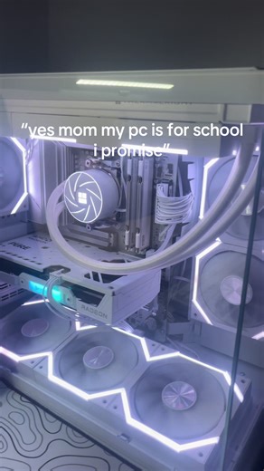 yes mom it’s for “school” #pc #gaming #pcsetup #specs #techtok