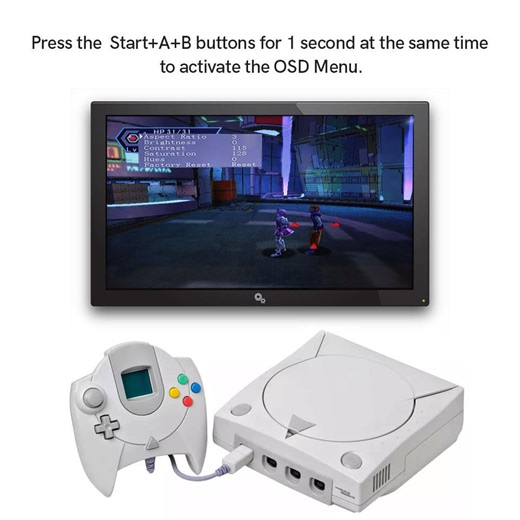 Hispeedido Digital HDMI-compatible MOD Kit SEGA DC Digital to Digital 1080P TV Mod Kit for SEGA Dreamcast Console