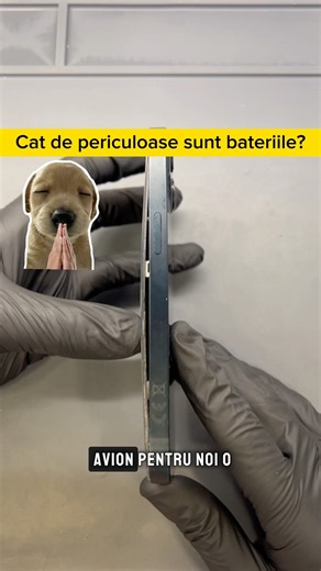 Cat de periculoase sunt bateriile? Inlocuire baterie #battery #iphone #repair #PROiPhoneCluj