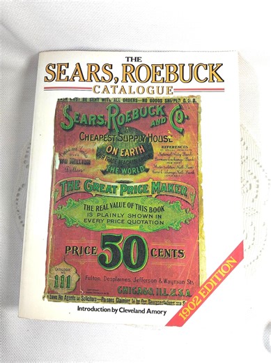 Vintage 1902 Sears Roebuck & Co Catalog Reprint Copyright 1969 - Etsy UK