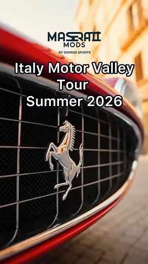 Italy’s Ultimate Supercar Tour | Summer 2026
