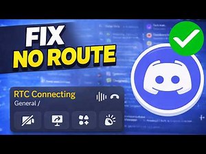Fix Discord No Route RTC Connecting Error (2026)