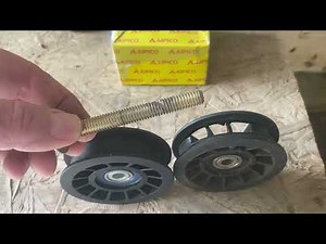 Belt and Tensioner Replacement: Husqvarna Zero Turn