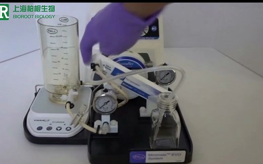 Pall Minimate EVO 切向流过滤系统，快速高效浓缩、渗滤生物分子，膜包可重复使用，最多可对1L样品进行处理