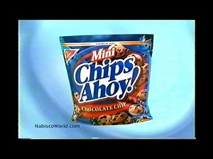 Mini Chips Ahoy! by Nabisco ad from 2001