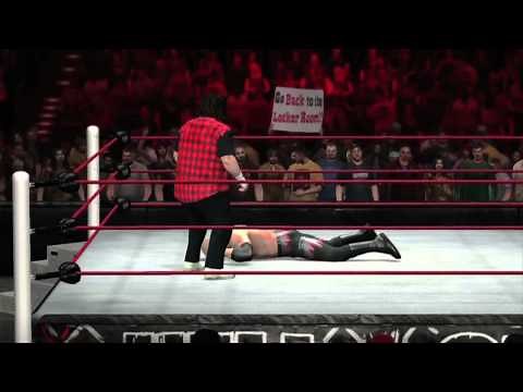 WWE 12 Legends DLC | Mick Foley Mandible Claw!