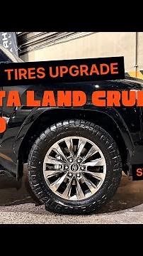 LC300 | Land Cruiser 300 | Tire Upgrade | Stock 20inch mags