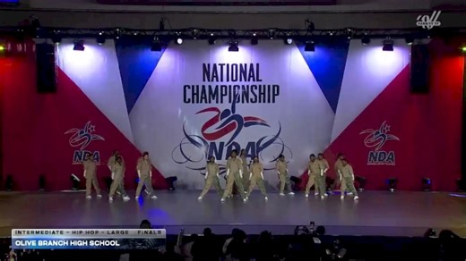 Olive Branch High School [2026 Intermediate - Hip Hop - Large Finals] 2026 NDA National Championship