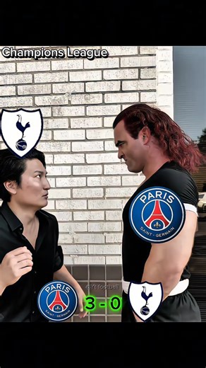 PSG Destroy Tottenham in Stunning Showdown ☠️||#championsleague