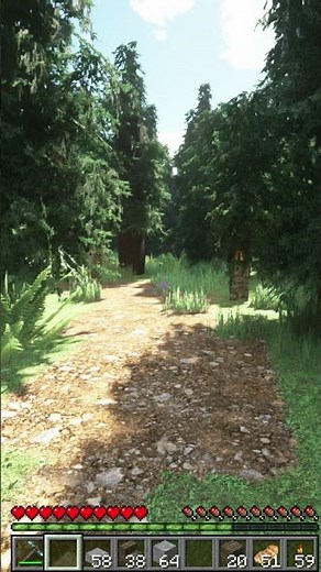 Minecraft RTX gameplay || Minecraft Java Edition Survival Mode RTX gameplay || MINECRAFT #shorts