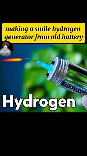 Water into Hydrogen - Making a Simple Hydrogen Generator from old battery - hho