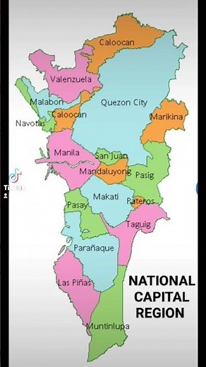 National Capital Region (NCR ) #philippines #history #geography #philippine #ncr #manila