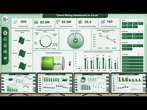 Client Billing Dashboard in Excel
