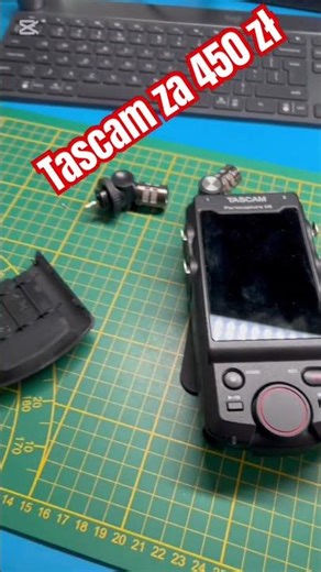 Uszkodzony Tascam Portacapture x8 za 450 zł z allegro #allegro #repair