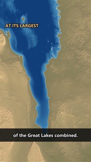 This North Dakota valley is flat because a lake sat on it.