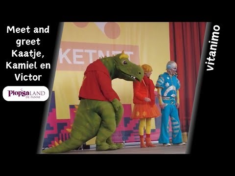 meet and greet kaatje, kamiel en victor @Plopsaland