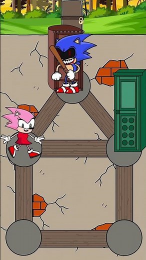 How Amy Rose Get Out ? Sonic Edition