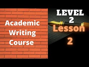 Paragraph Writing: Structure of a Paragraph (Level 2, Lesson2).