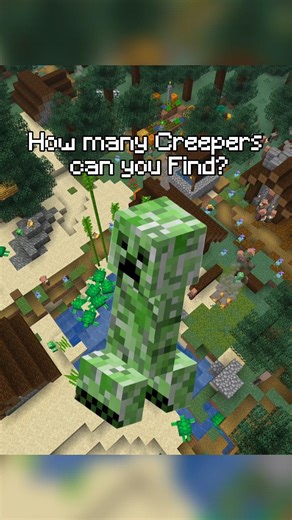 How many do you see? #minecraft #game #fun
