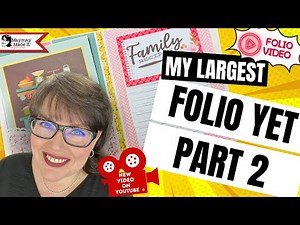 How many recipes will this BIG folio hold?