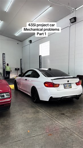 Diagnosing the mechanical issues on the BMW 435i project car! #projectcar #bmw #bmwm #bmwmotorsport #carcommunity #mechanic #carmechanic #car #cars